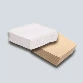 पेय नॅपकिन्स 1/4 पट